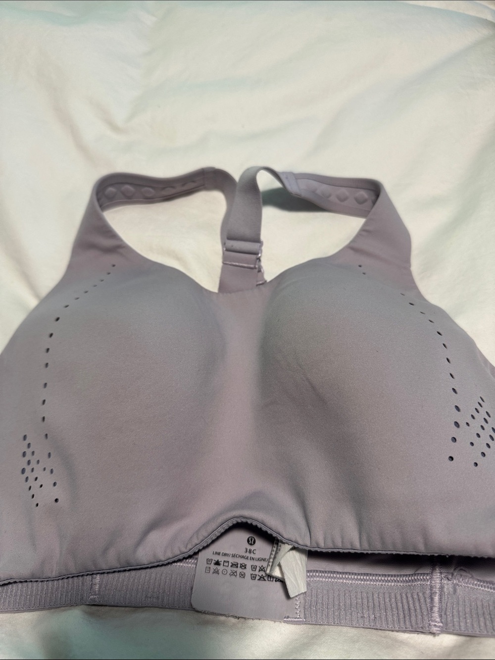 lululemon athletica Laser-Cut Racerback Sports Bra